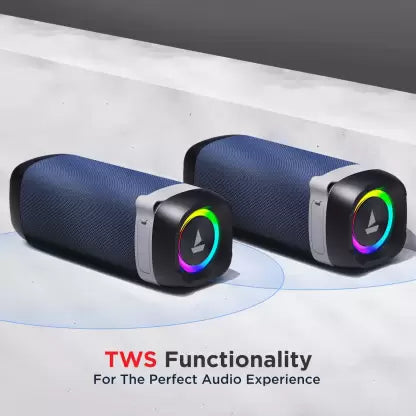 boAt Stone 500 with RGB lights 10 W Bluetooth Speaker (Blue, Stereo Channel) boAt Stone 500 with RGB lights 10 W Bluetooth Speaker (Blue, Stereo Channel)